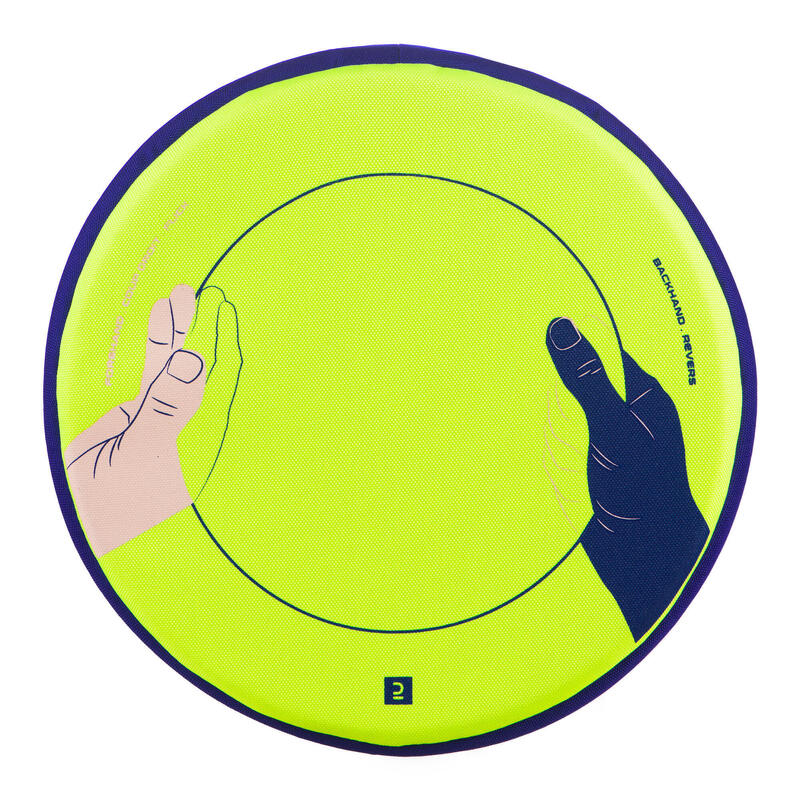 Frisbee Ultrasoft hands geel