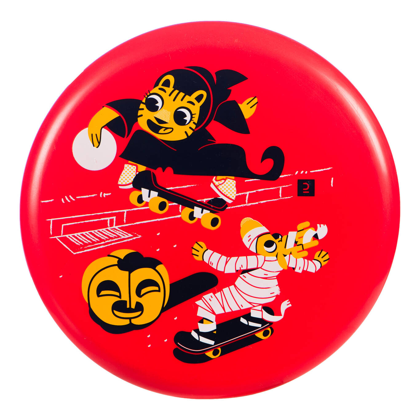 Frisbee SKATE DSOF HALLOWEEN - Merah