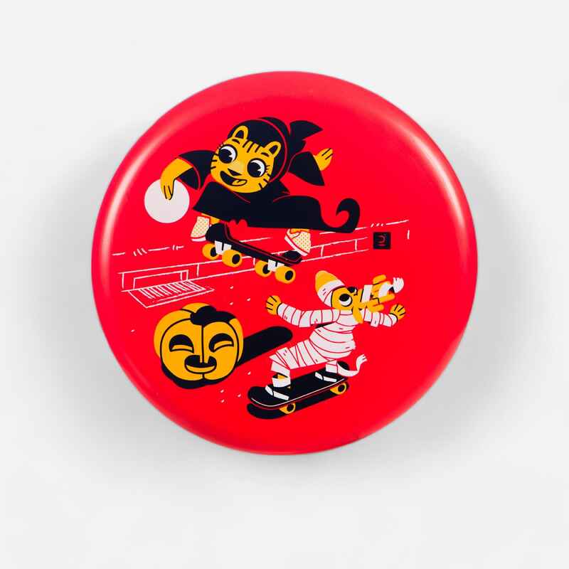 Wurfscheibe DSOFT HALLOWEEN SKATE rot Wurfscheibe DSOFT HALLOWEEN SKATE rot