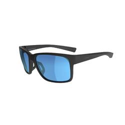 成人3號鏡片跑步太陽眼鏡Runstyle 2 - 亞洲型藍色