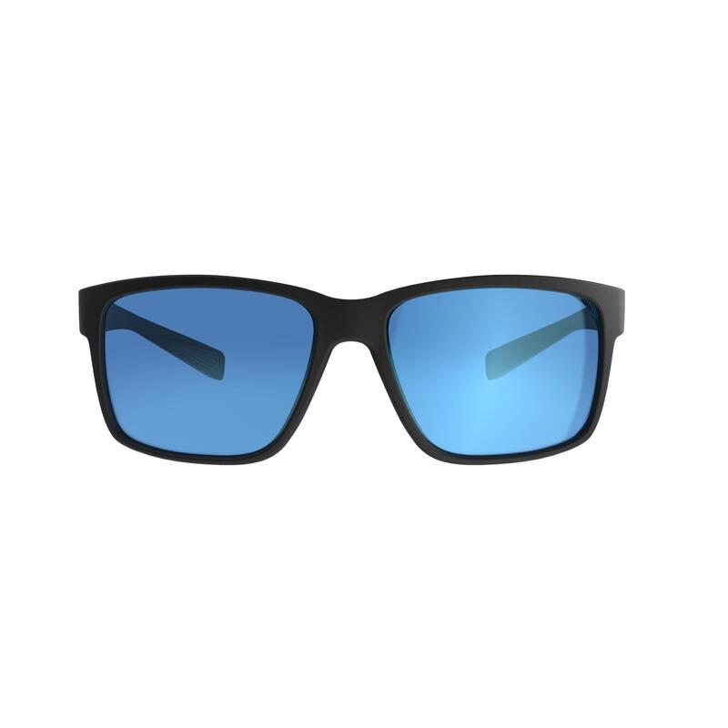Gafas de running adulto RUNSTYLE negro azul Categoría 3 | Decathlon