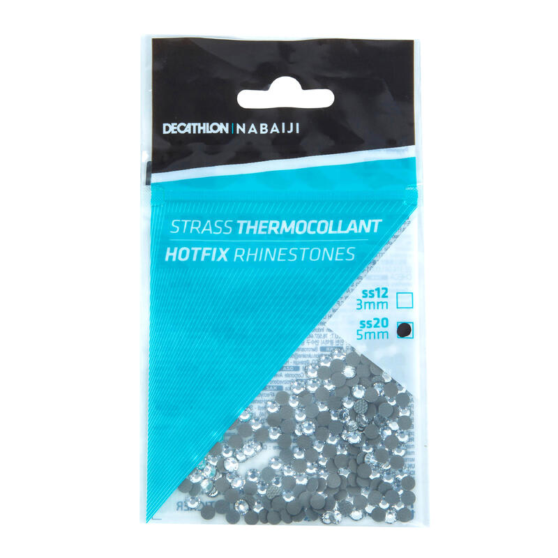 Strass crystal hotfix thermocollant SS20 5mm