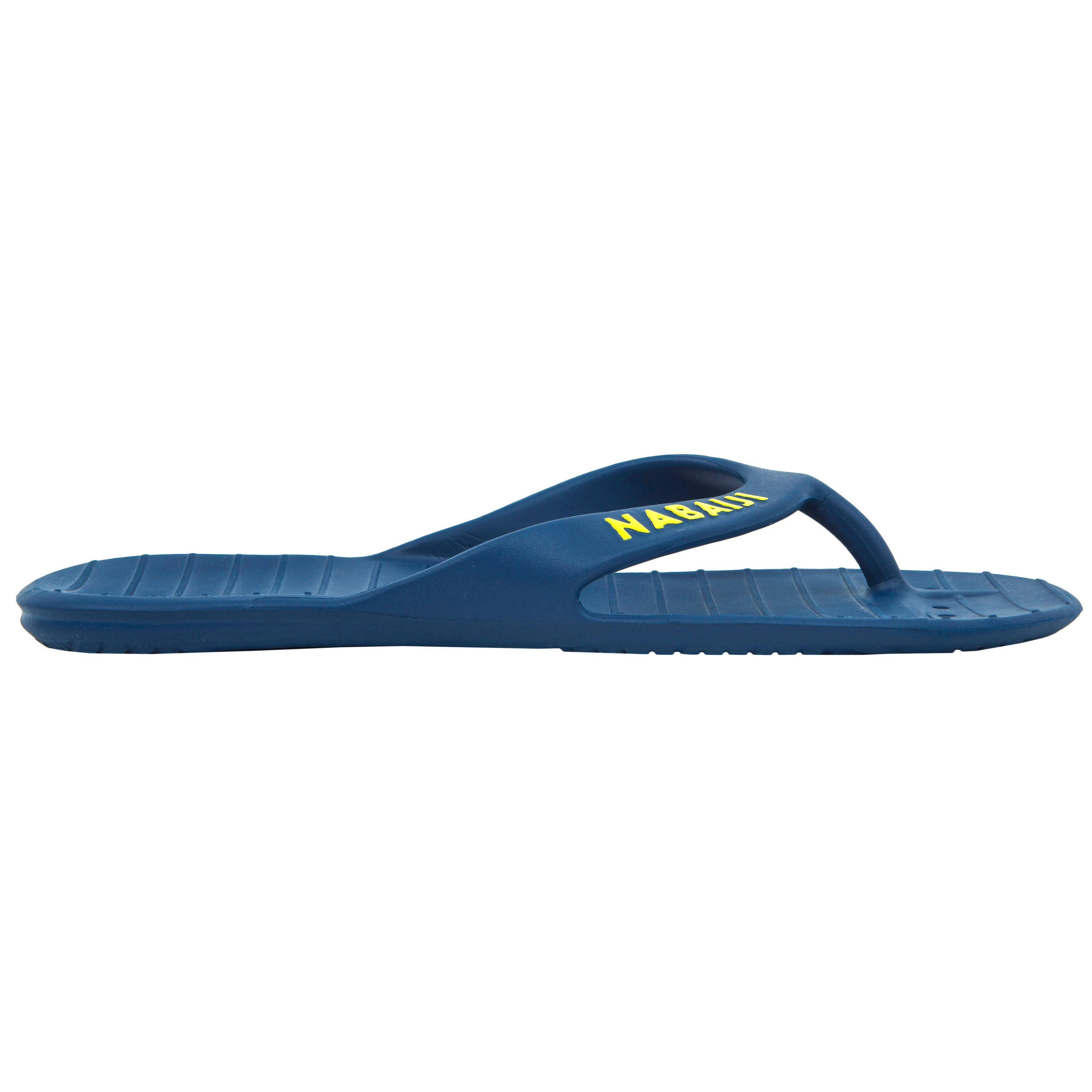 Men Pool Flip Flop Tonga 100 Lightweight & Water-Resistant Dark Blue -  3
