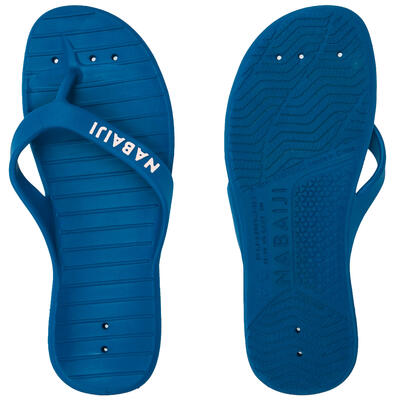 TONGS DE PISCINE FEMME - TONGA 100 BASIC - BLEU