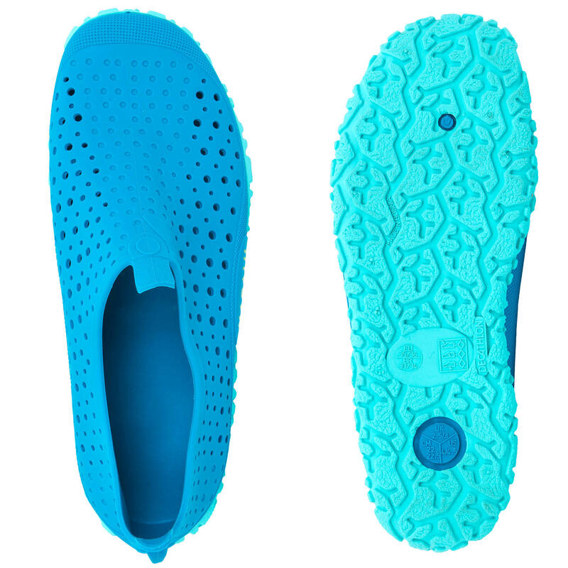 Dětské boty do vody Aquadots 100 modro-zelené