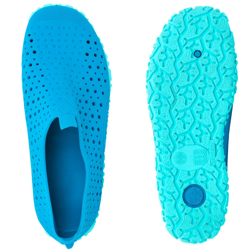 Waterschoenen kinderen Aquadots 100 blauw groen