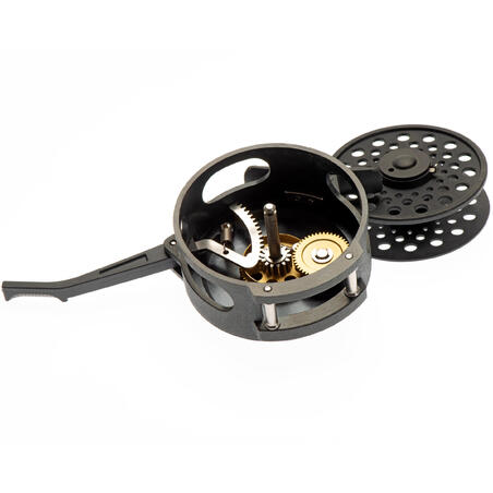SEMI-AUTOMATIC FLY REEL