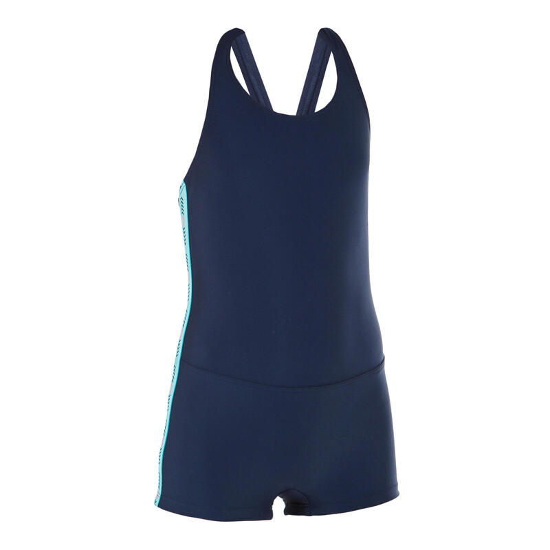 Maillot de bain 1 pièce Vega shorty bleu marine