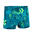 Costume boxer bambino FITBIT azzurro-verde