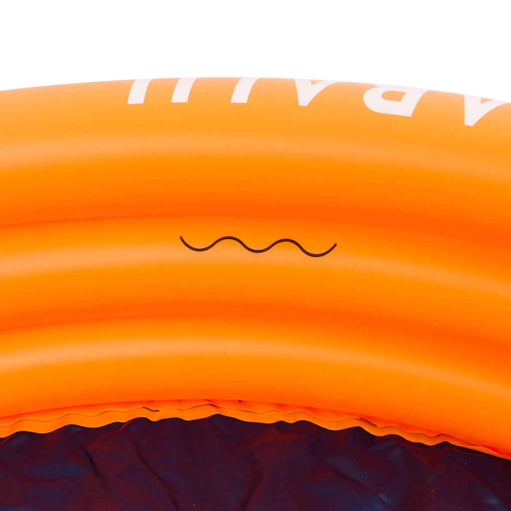 Okrúhly nafukovací bazénik 152 cm oranžový 