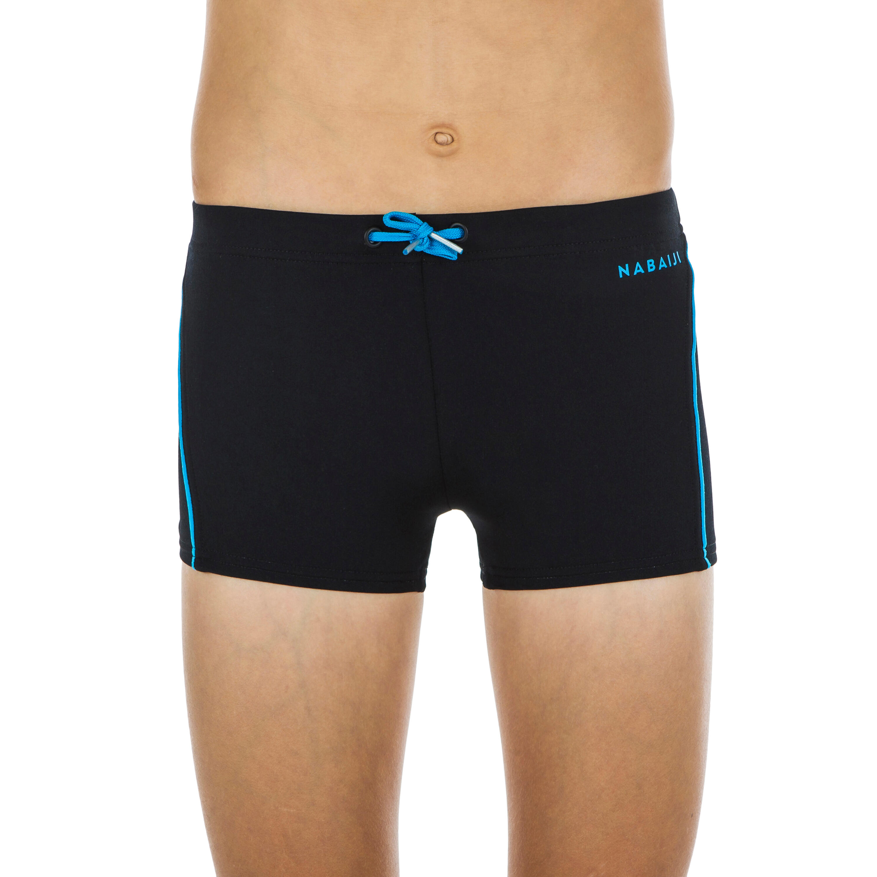 Banador Nino natacion boxer azul electrico