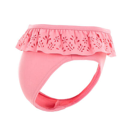 Bas de maillot de bain bébé corail