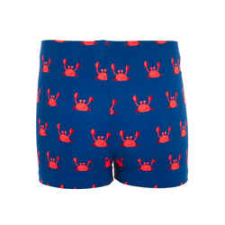 Baby / Kids' Swim Shorts - Blue Crab Print