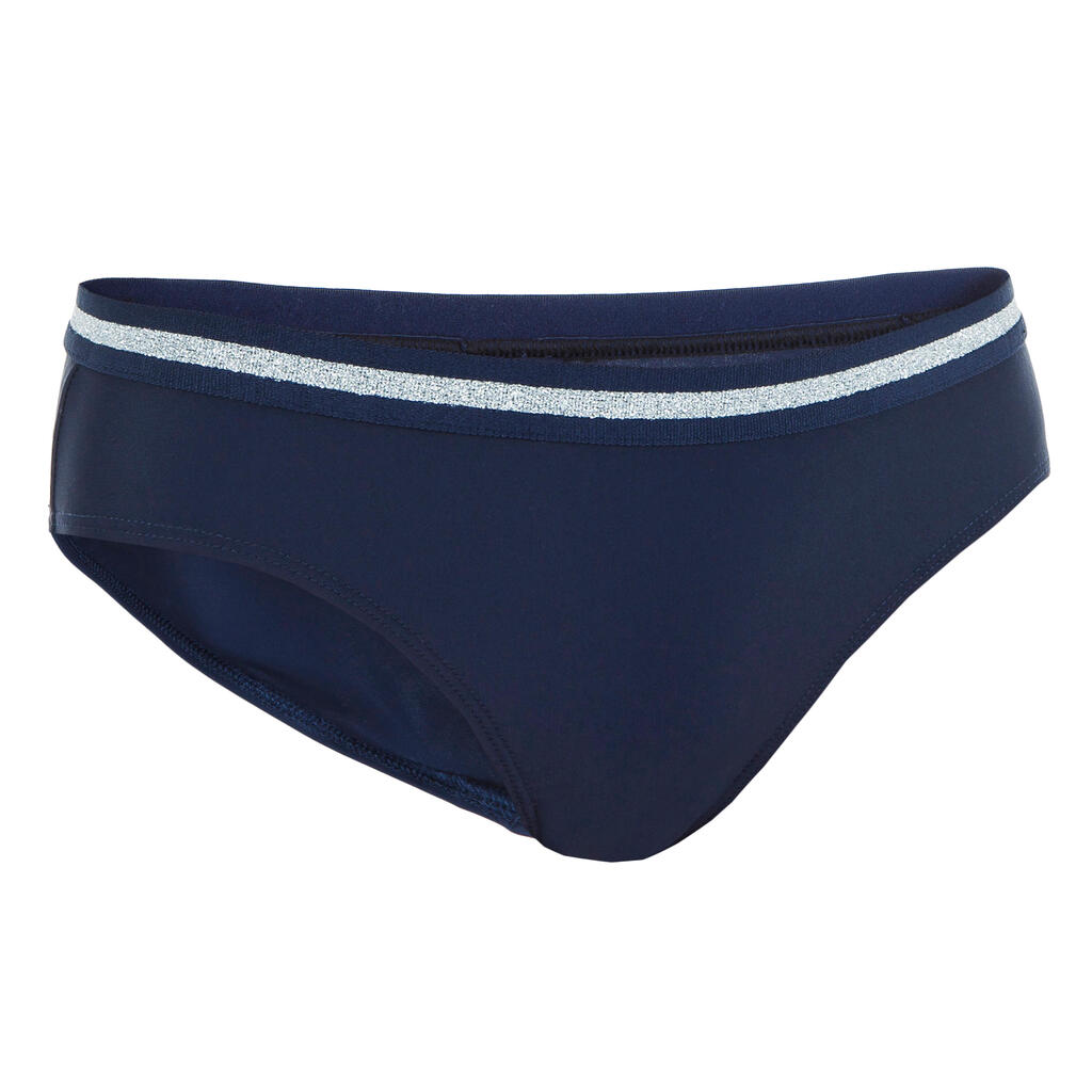 Bas de maillot de bain de natation Vega fille Marine