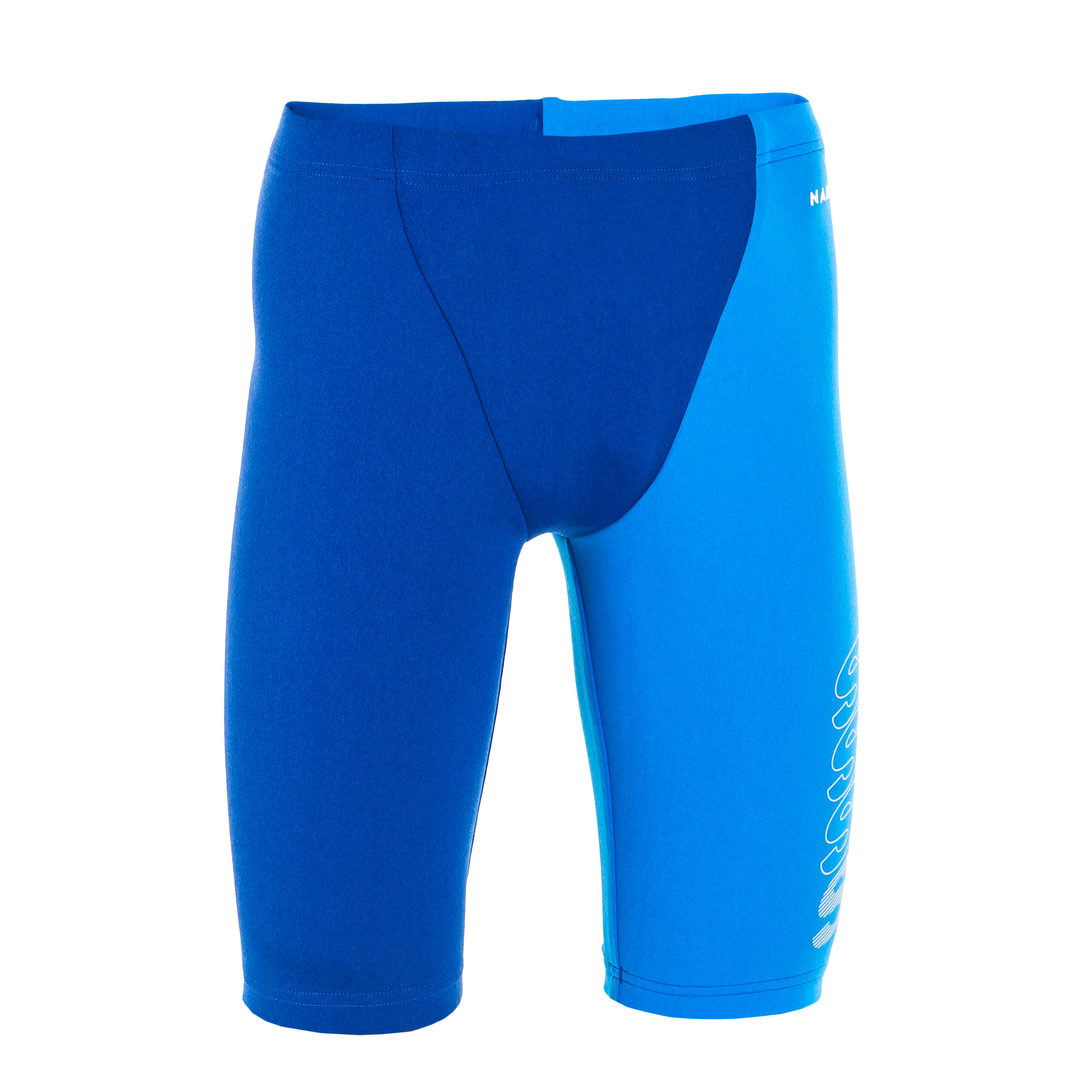 JAMMER DA NUOTO PER BAMBINO - FITI - BLUE FOUR GREY