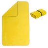 Swimming Microfibre Towel Size L 80 x 130 cm - Dark Yellow