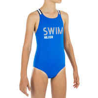 Girl's 1-piece Swimsuit Vega - Blue
