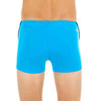 Boys' swimming trunks boxer 100 plus - blue