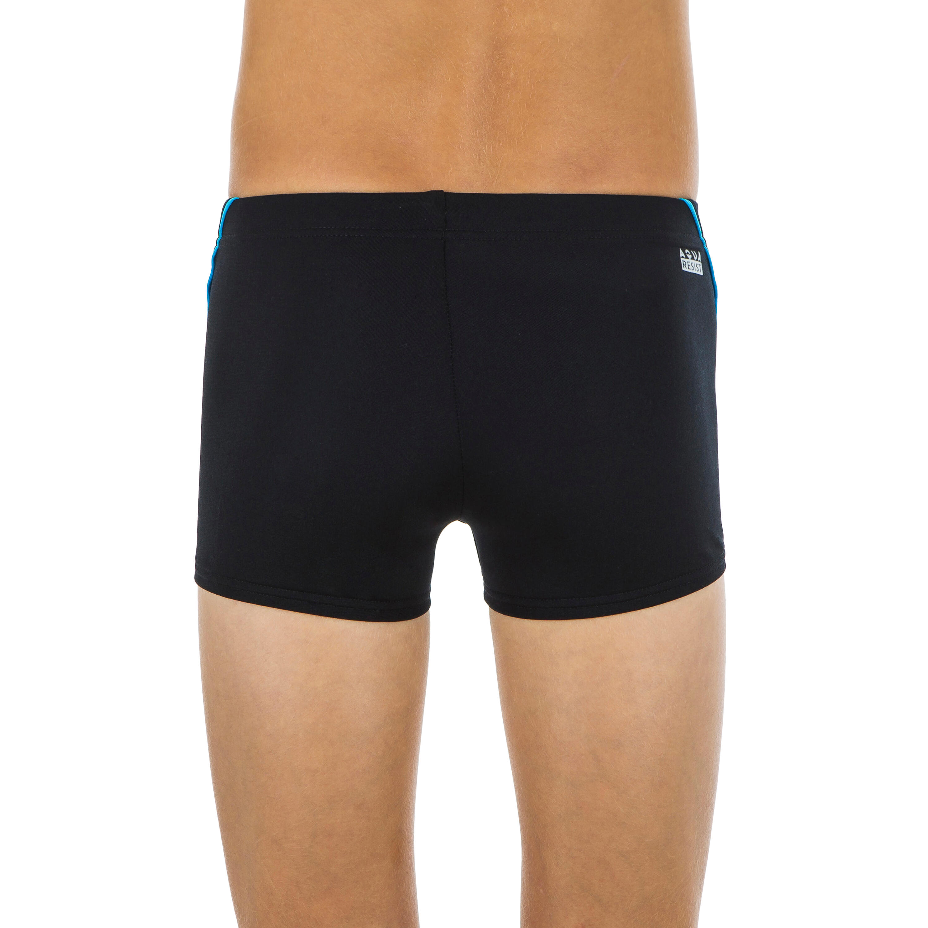 Boy Swimming Jammer with Inner Mesh Lining 100 Plus Secure & Stretchable Black