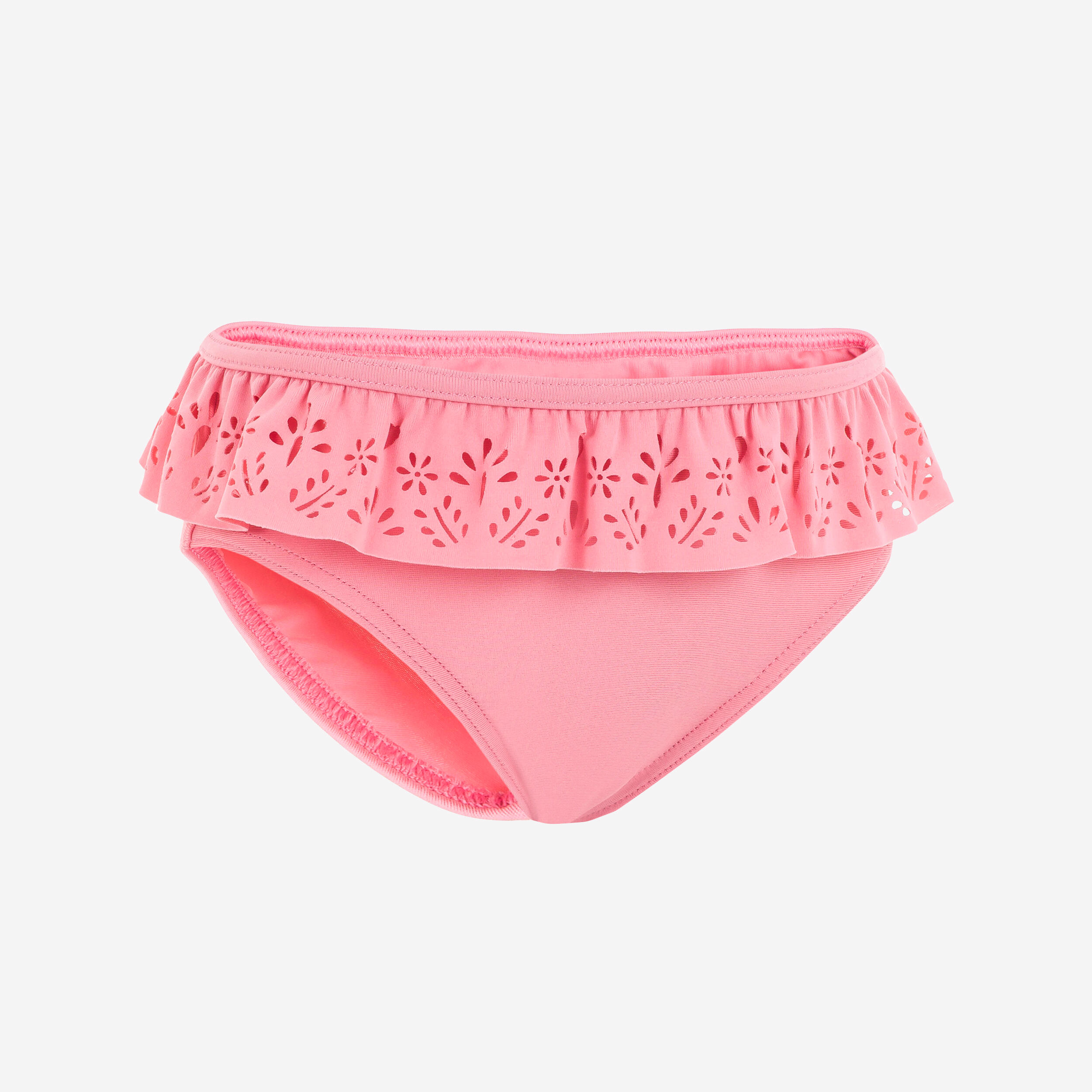 Baby Swimsuit Bottoms - Coral 1/4