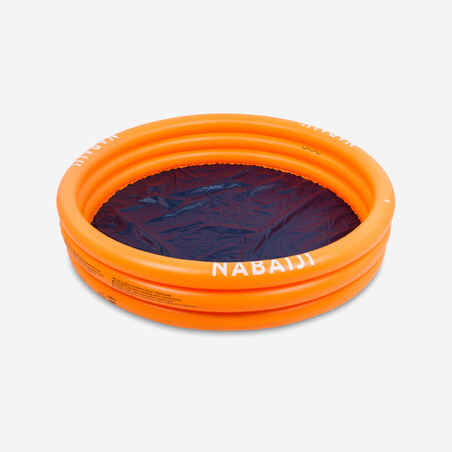 Piscina inflable de 152 cm X 30 cm para niños de 3 a 6 años Nabaiji naranja