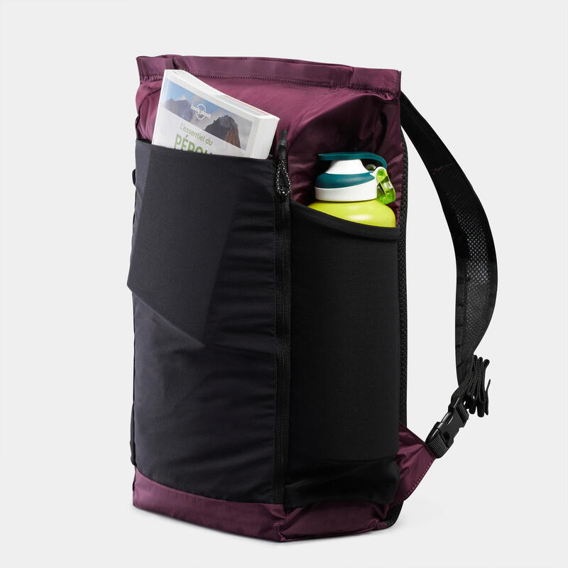Seyahat Çantası - 2'si 1 Arada - Mor - 15 L - Travel