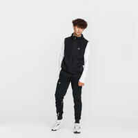 Men's Running Sleeveless Jacket Run Wind - black