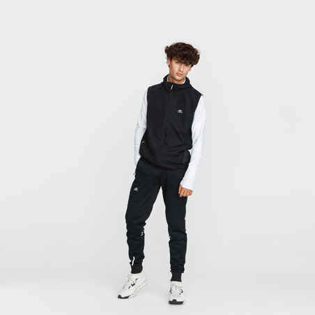 Men's Running Sleeveless Jacket Run Wind - black