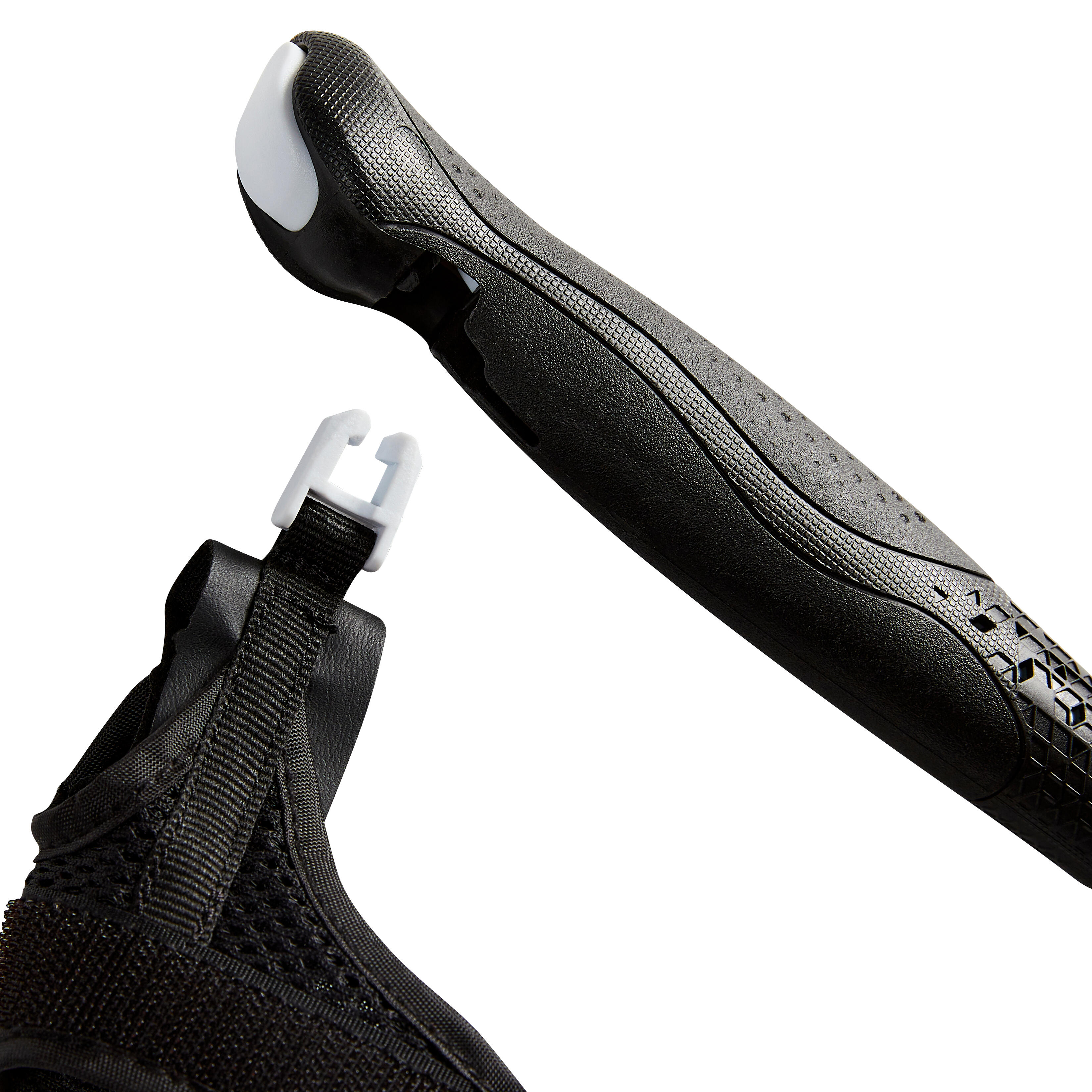 NEWFEEL Palice na severskú chôdzu (nordic walking) NW P100 čierno-sivé 110 cm · záber 11