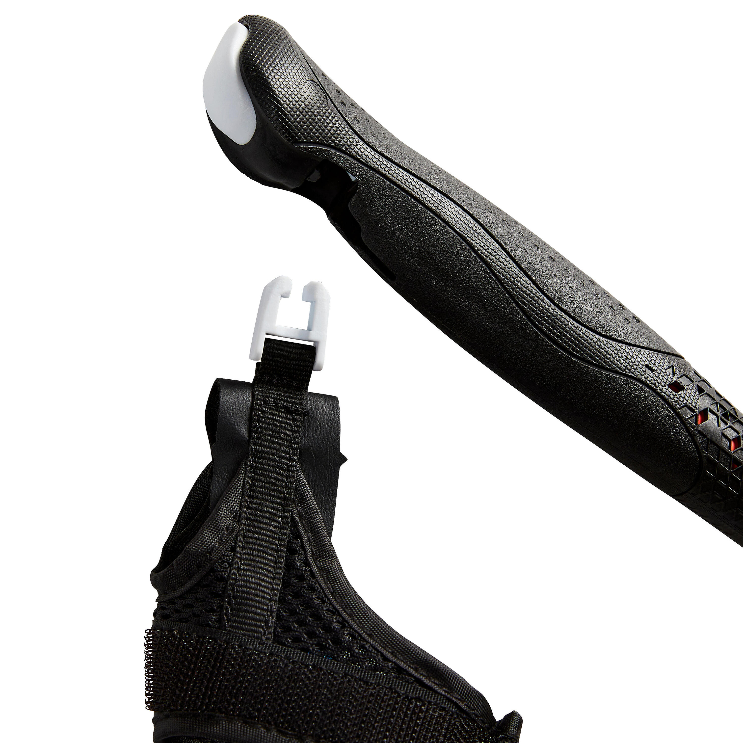 Telescopische nordic walking stokken voor kinderen aluminium NW P120 JR groen 13/15