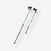 BÂTONS DE MARCHE NORDIQUE TÉLÉSCOPIQUE ALUMINIUM NW P120 NOIR / VERT DE GRIS