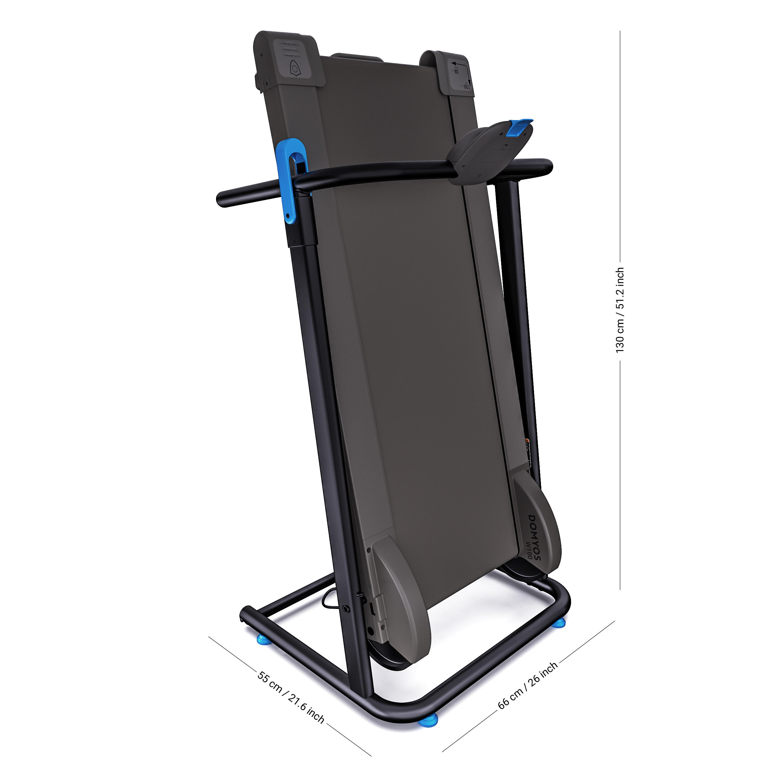 Motorless Treadmill W100 - 38⨯115 cm 3/8