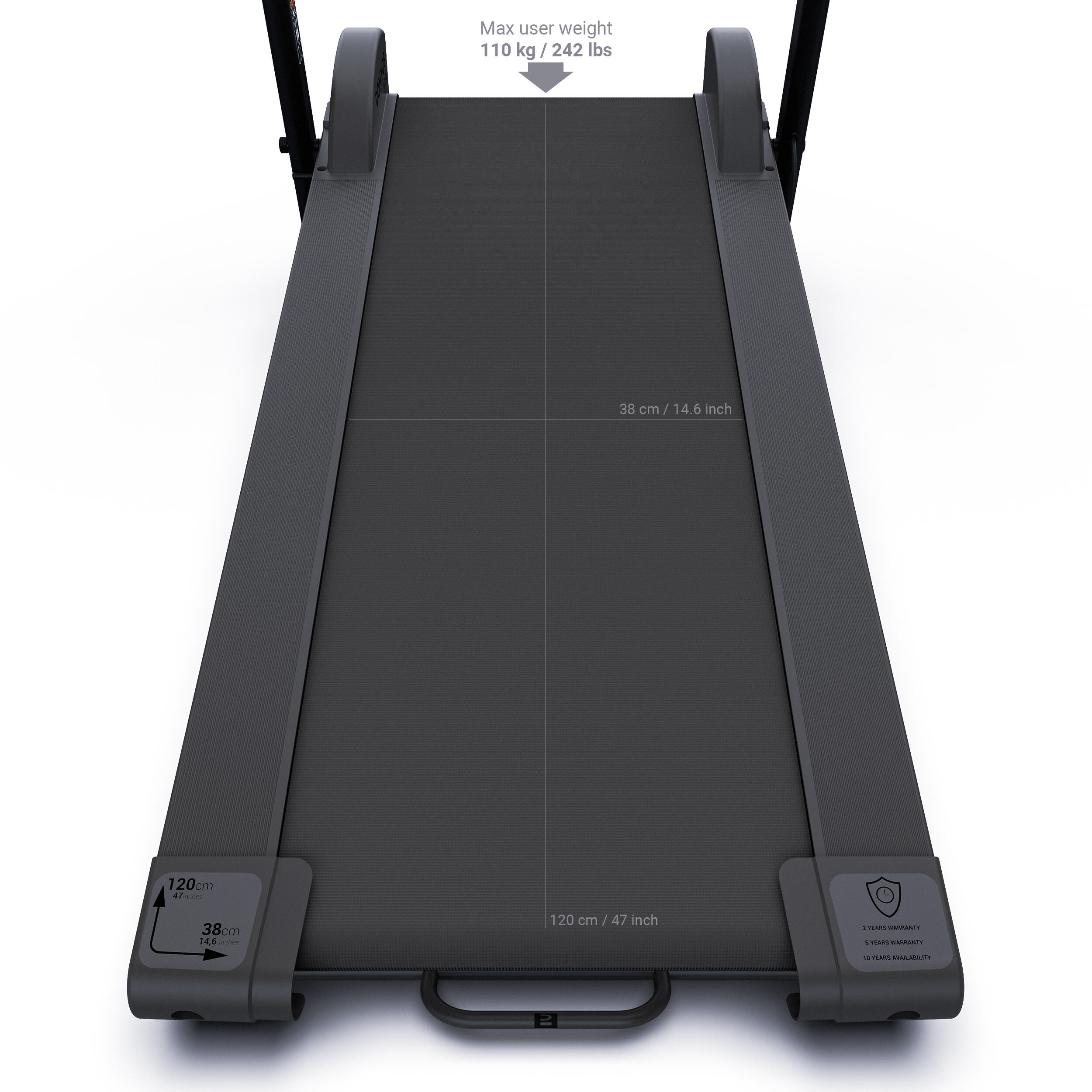 Motorless Treadmill W100 - 38⨯115 cm 5/8