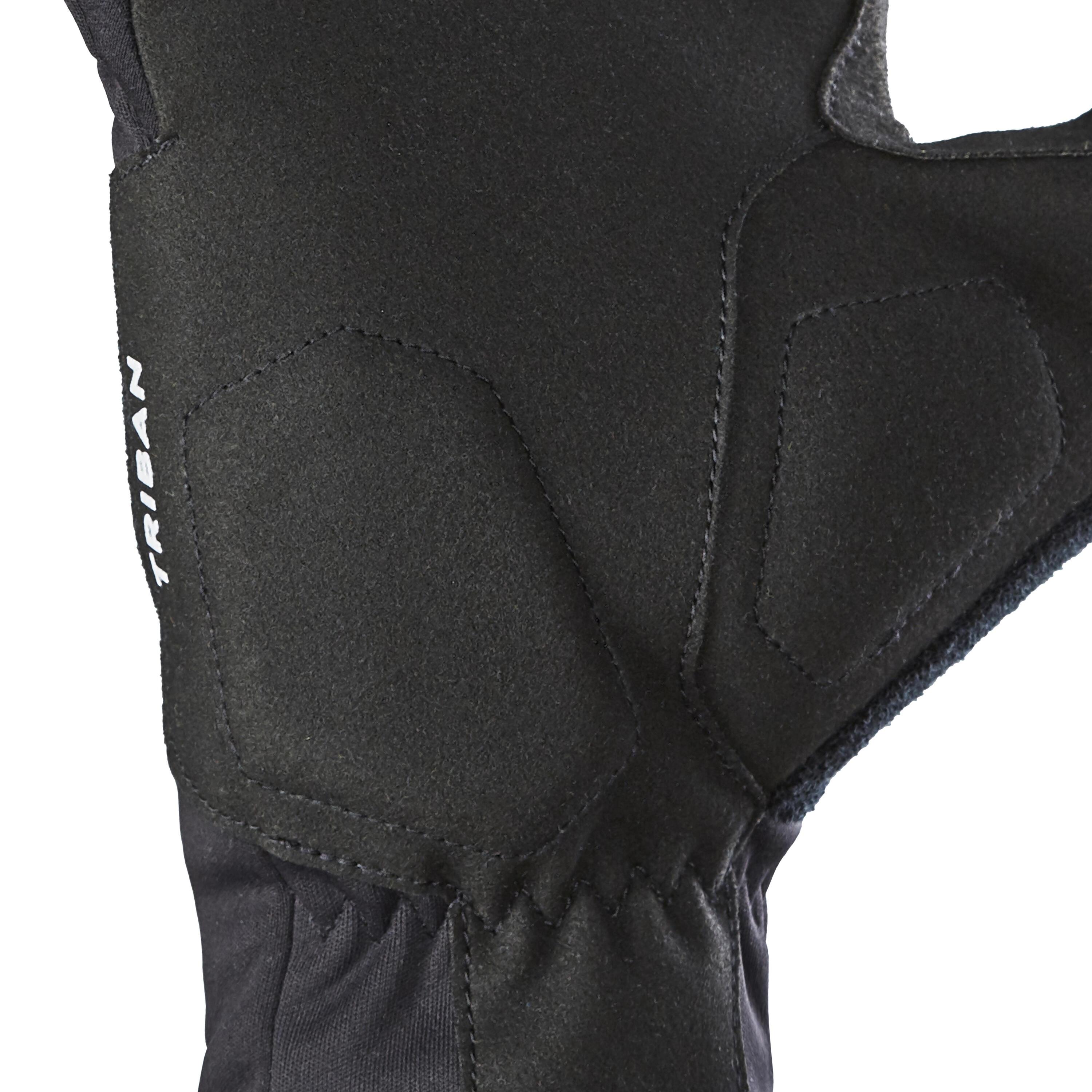 Smartphone-compatible thermal cycling gloves, black 4/5