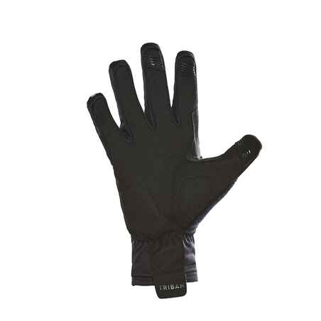 Guantes ciclismo invierno Triban Roadc 500 negro