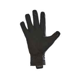 Smartphone-compatible thermal cycling gloves, black