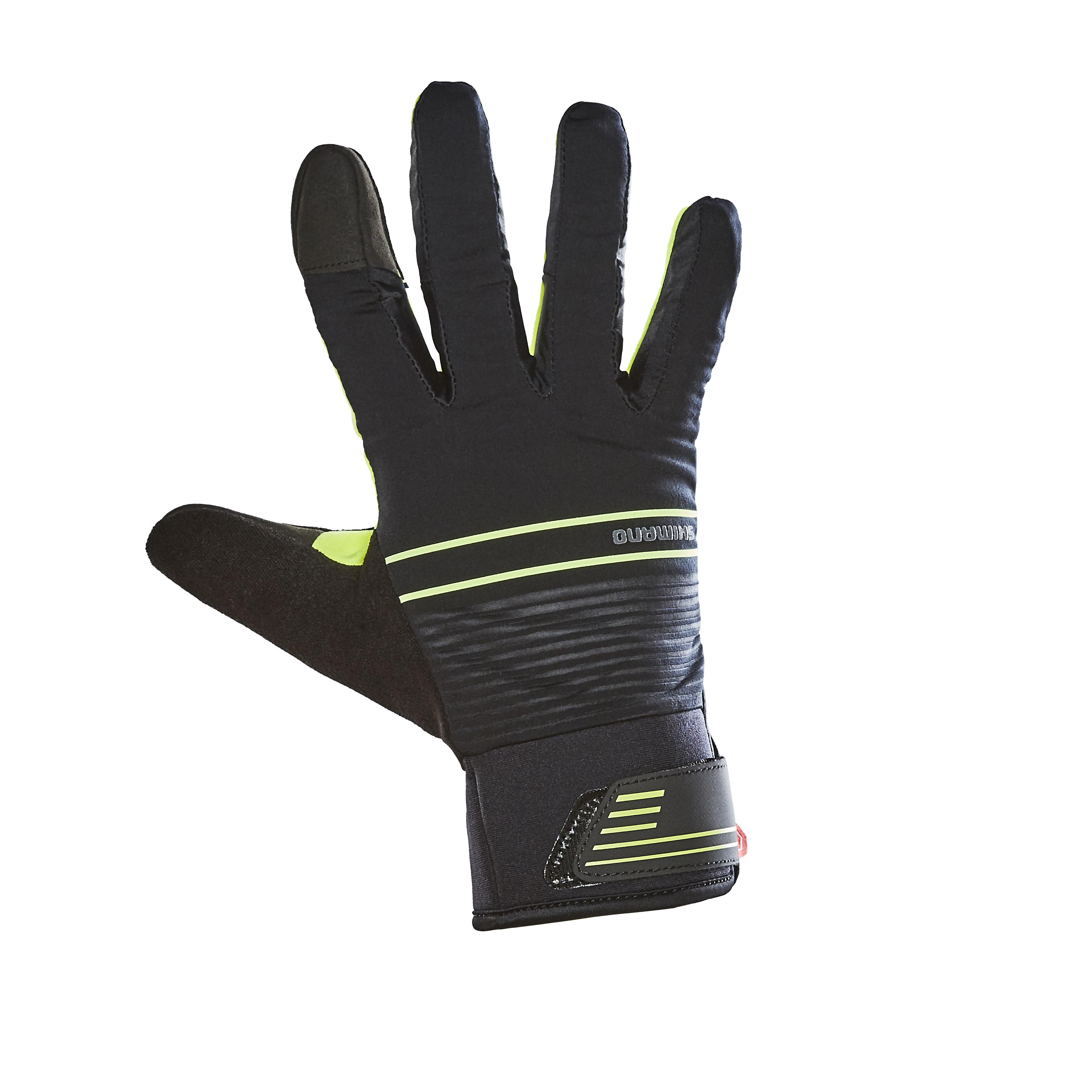shimano gore windstopper insulated cycling gloves