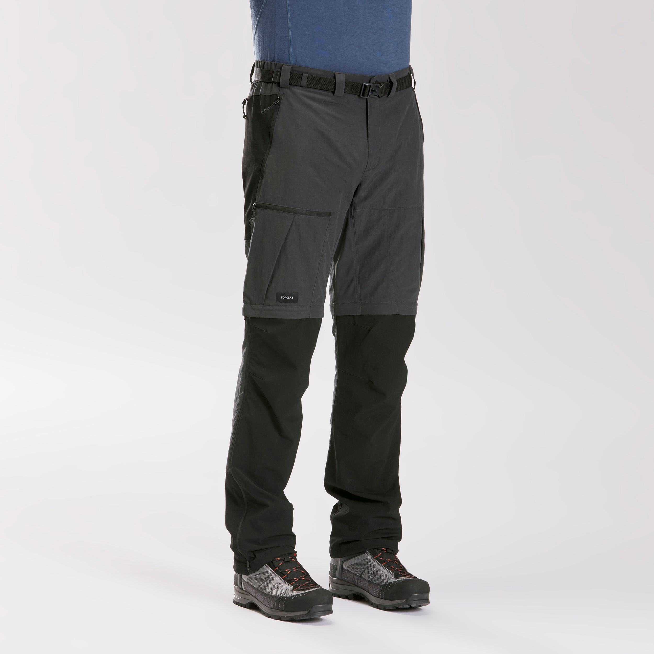 Men's Mountain Trekking Durable 2-in-1 