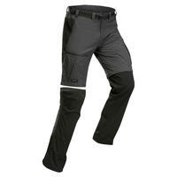 Men's Mountain Trekking Durable 2-in-1 Zip-Off Trousers MT500