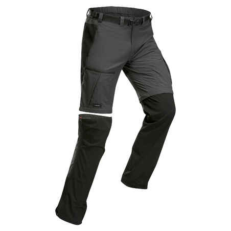 Pantalón resistente trekking montaña - MT500 gris oscuro - Mujer v2 -  Integrasport