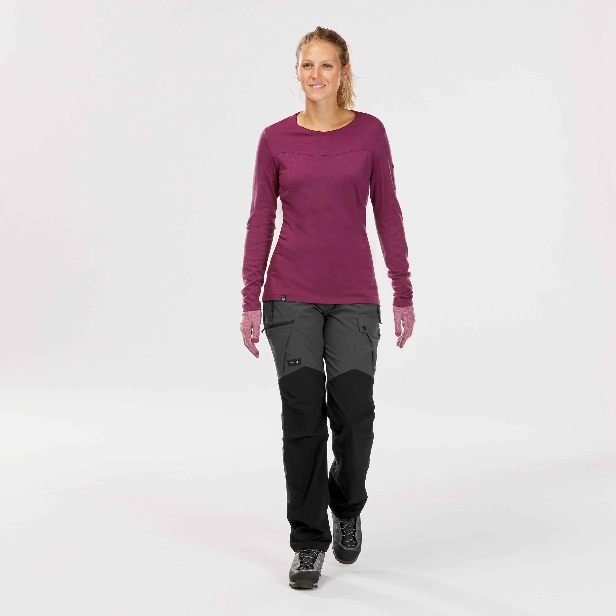 Pantalon résistant femme - MT 500 kaki - FORCLAZ