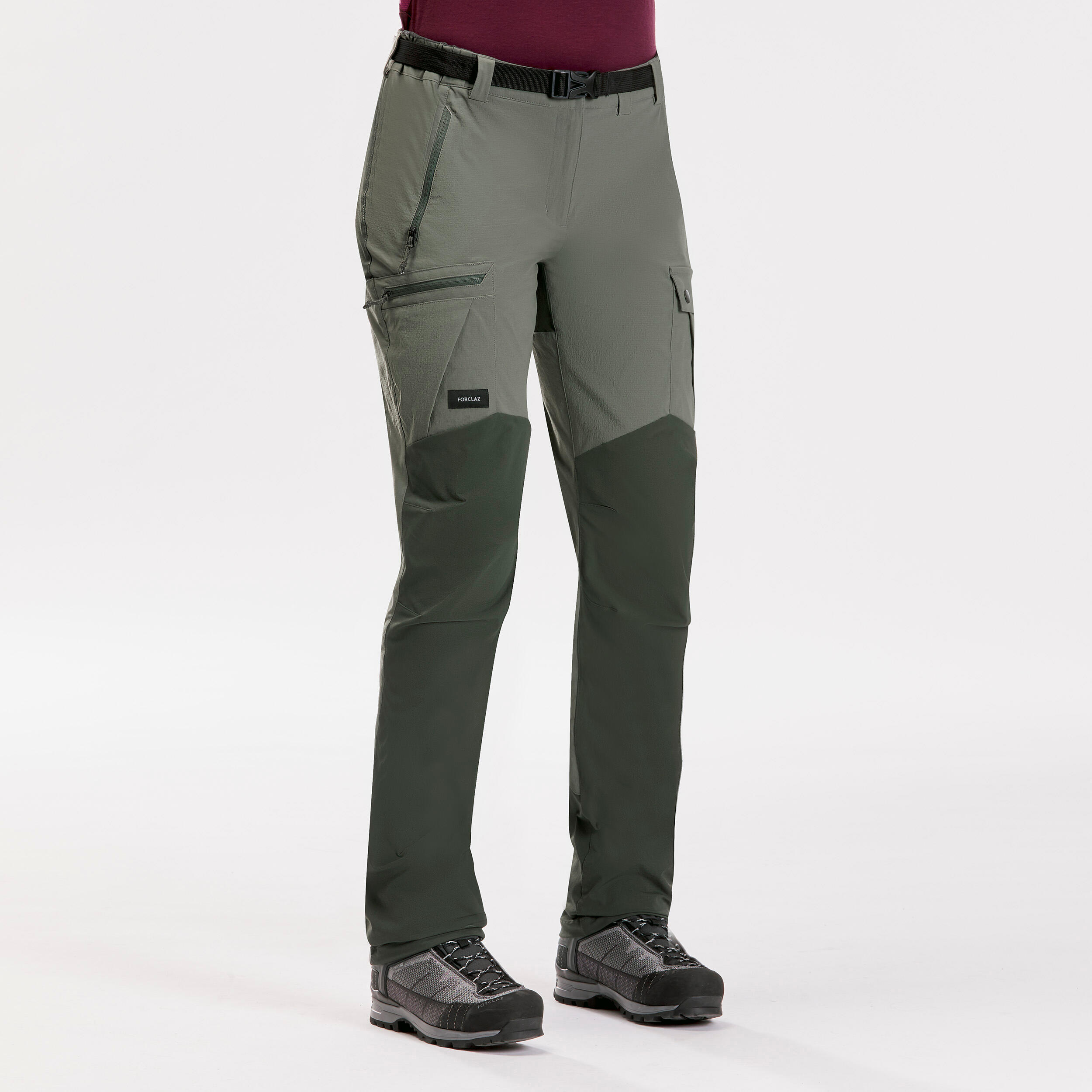 Pantaloni trekking donna TREK500 FORCLAZ | DECATHLON