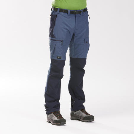 Pantalón resistente hombre Trekking montaña - MT500 Azul