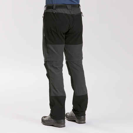 Pantalón desmontable montaña y trekking resistente Hombre MT500