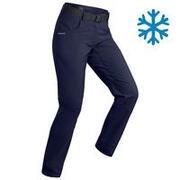 Women’s Warm Water-repellent Hiking Trousers - SH100 X-WARM