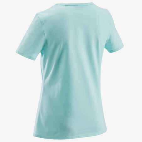 Kids' Basic T-Shirt - Turquoise/Print