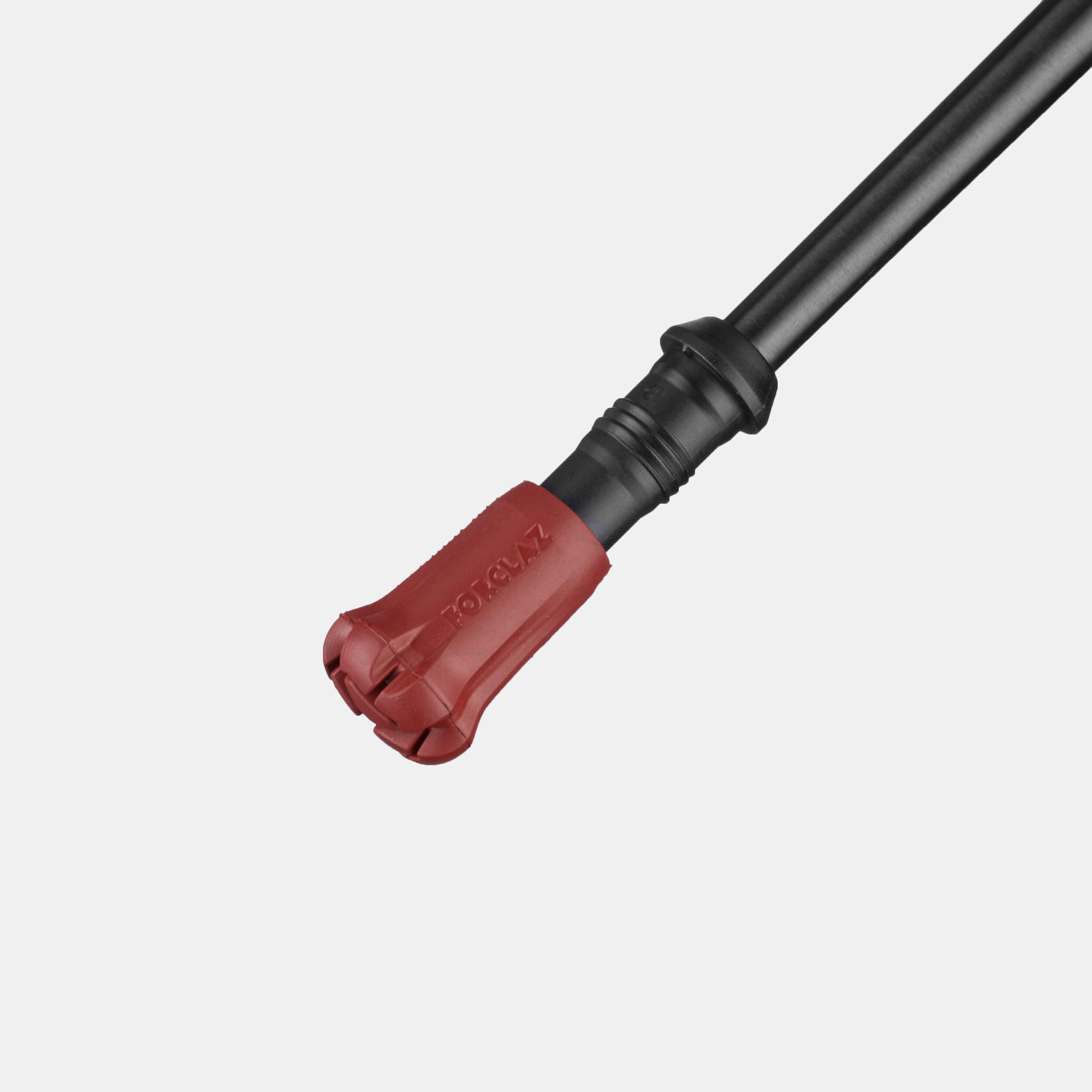 Hiking Pole Cap x 2 - Red - FORCLAZ