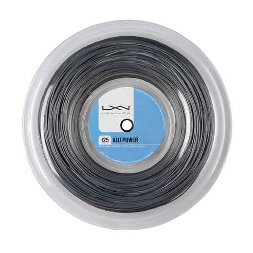 
      Luxilon Monofaser Tennissaite 1,25 mm - Alu Power 220 m Rolle grau
  