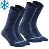 Hiking Warm Socks - SH100 X-WARM MID - 2 Pairs