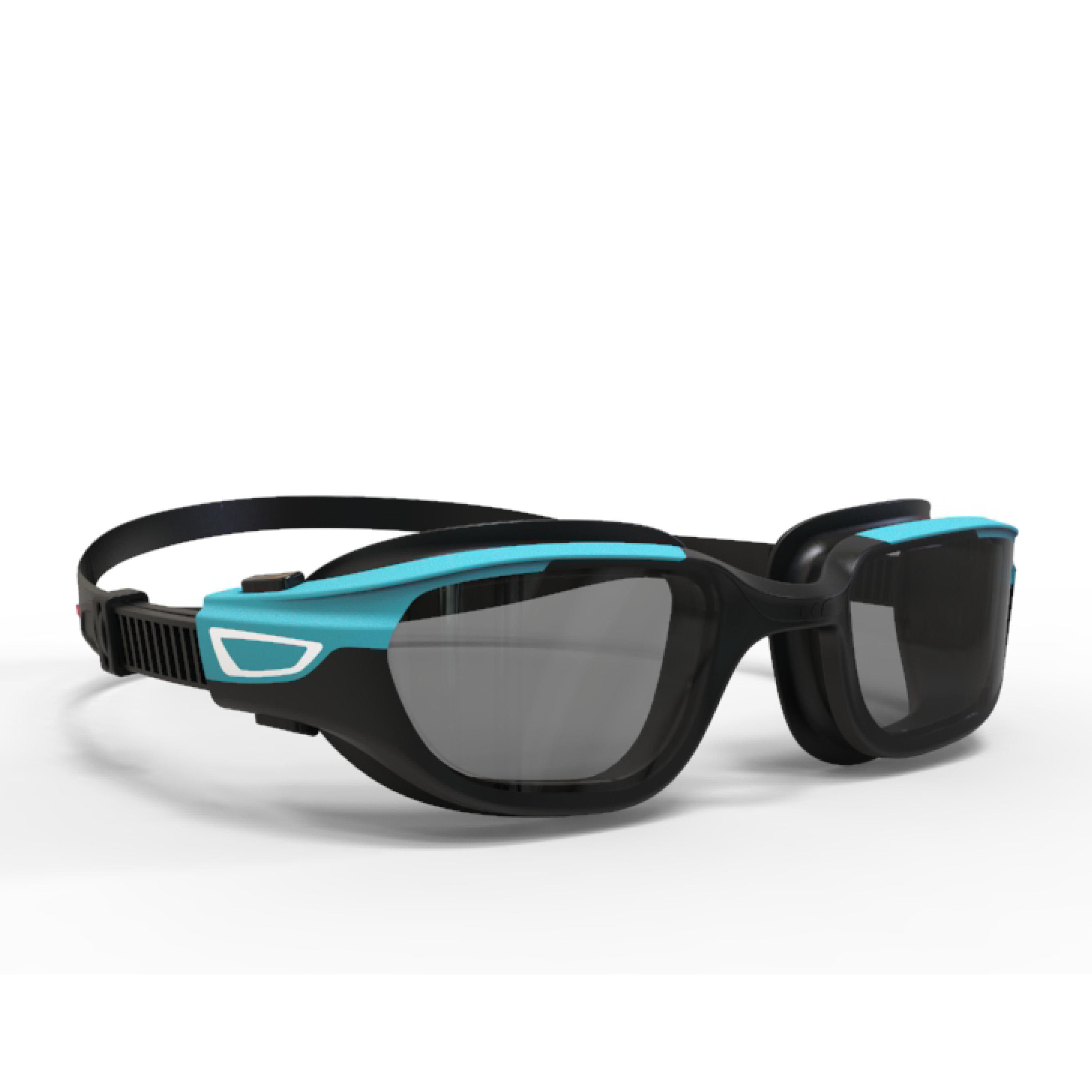 Polarised Swimming Goggles - Spirit Size L Smoked Lenses - Black / Blue